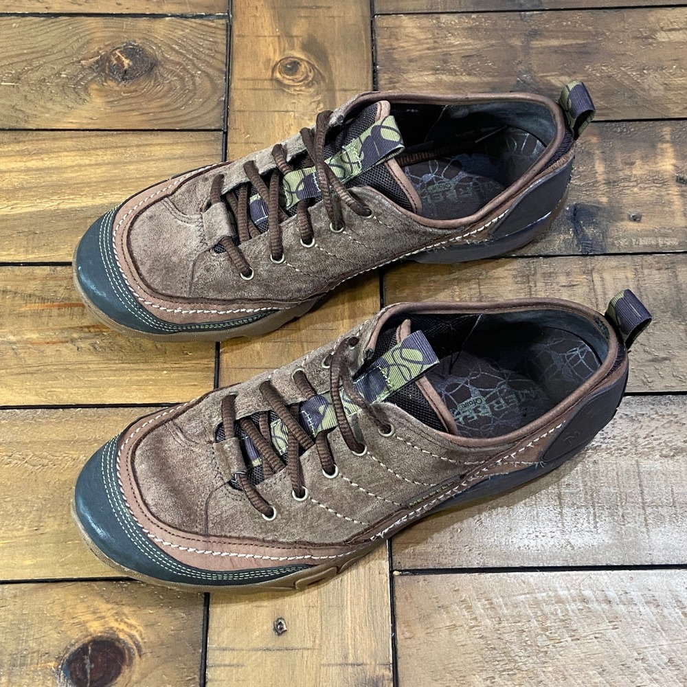 Merrell Mimosa Lace Cocoa Brown‎ Suede Comfort Hiking Shoes Women's 10